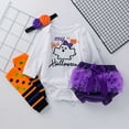 thumbnail image 2 of Odeerbi Baby Pants Toddler Cartoon Witch 2025 Long Sleeve Mesh Shorts Girl Suit, 2 of 9