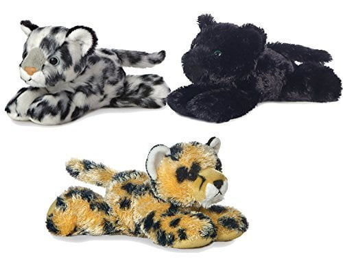 Details about   AURORA WORLD MINI FLOPSIES 6" LEOPARD BEANBAG STUFFED ANIMAL SPOTTED PLUSH TOY 