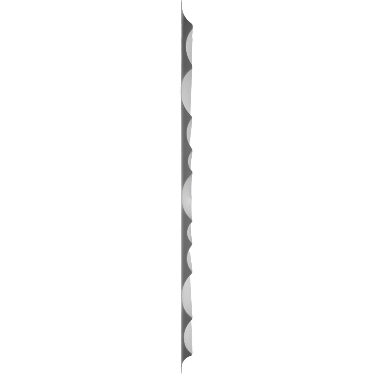 Ekena Millwork 19 5/8"W x 19 5/8"H Ripple EnduraWall Decorative 3D Wall Panel (12-Pack for 32.1 Sq. Ft.)