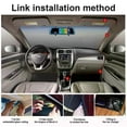 thumbnail image 3 of 10' Car Dash Camera Front and Rear View Mirror Reverse Camera DVR HD Dual Lens, 3 of 5