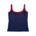 thumbnail image 5 of CUSTG Women Solid Color Camis Sleeveless Color Knit Tank Tops With Built In Bra Padding Backless O-NeckOuterwear For Modern Casual Fitness Boho Ladies Summer Shirts, 5 of 5
