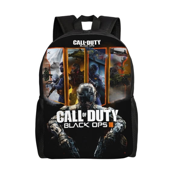 Call Of Duty Large Backpack Lightweight Laptop Bag Daypack Bookbag Travel Backpack for Men Women
