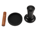 thumbnail image 6 of Coffee Espresso Tamper 51mm with WDT Tool Calibrated Spring Loaded, Silicone Mat, for Machine, 6 of 10