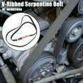 thumbnail image 2 of Coche Alternador Potencia V-Acanalada Serpentina Correa 6PK2401 0019931896, 2 of 6