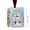 E, variant on Christmas Cash Gift Ornament,Plastic Money Clip Christmas Tree Hanging Ornament,Funny Cash Holder Pendant For Holiday Xmas Tree Indoor Home Decor,1Pcs,E