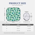 thumbnail image 3 of Daiia Green Sea Turtle 2PCS Car Windshield Sun Shade, Foldable Sun Shield for Car Front Window, Auto Sun Blocker Visor Protector Universal for Truck SUV Pickup-Large, 3 of 7