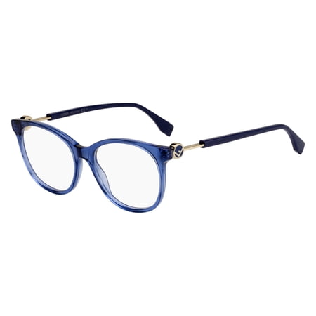 Fendi 393 Full Rim Oval Modified Blue Eyeglasses