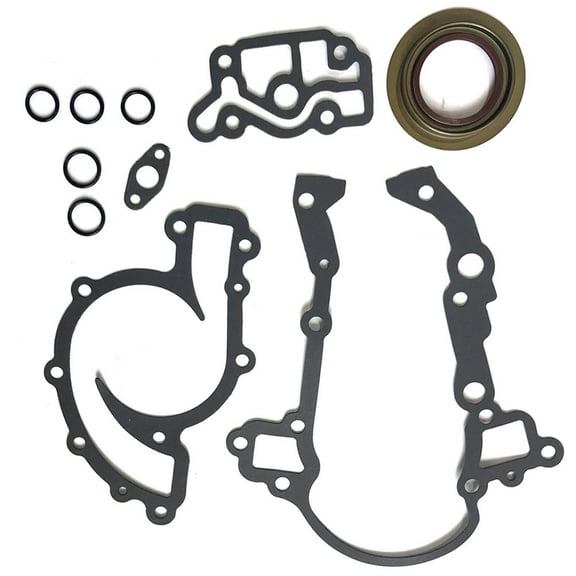 ECCPP Engine Timing Cover Gasket Kit Set fit 95-05 for Buick Regal for Chevrolet for Oldsmobile 3.8L V6 OHV Fits select: 1996-2005 BUICK LESABRE CUSTOM, 2000-2005 CHEVROLET IMPALA