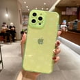 thumbnail image 1 of Funda de teléfono transparente con patrón de corazón de amor y láser degradado a la moda para iPhone 13 11 12 14 Pro Max X XS XR 7 8 Plus SE2 parachoques a prueba de golpes Tan Jianjun unisex, 1 of 2