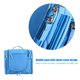 thumbnail image 3 of Bolsa de almacenamiento portátil para viajes al aire libre, fiambrera abierta doble, contenedor de comestibles para cosméticos (azul), 3 of 8
