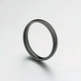 thumbnail image 5 of 4mm Titanium Steel Men Women Bands Silver/Gold/Rose Gold/Black/Blue Couple Rings, 5 of 9