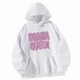 thumbnail image 2 of Trajes de otoño para mujer, sudaderas de manga larga con cordón, jersey de moda, Tops para mujer SG, 2 of 8