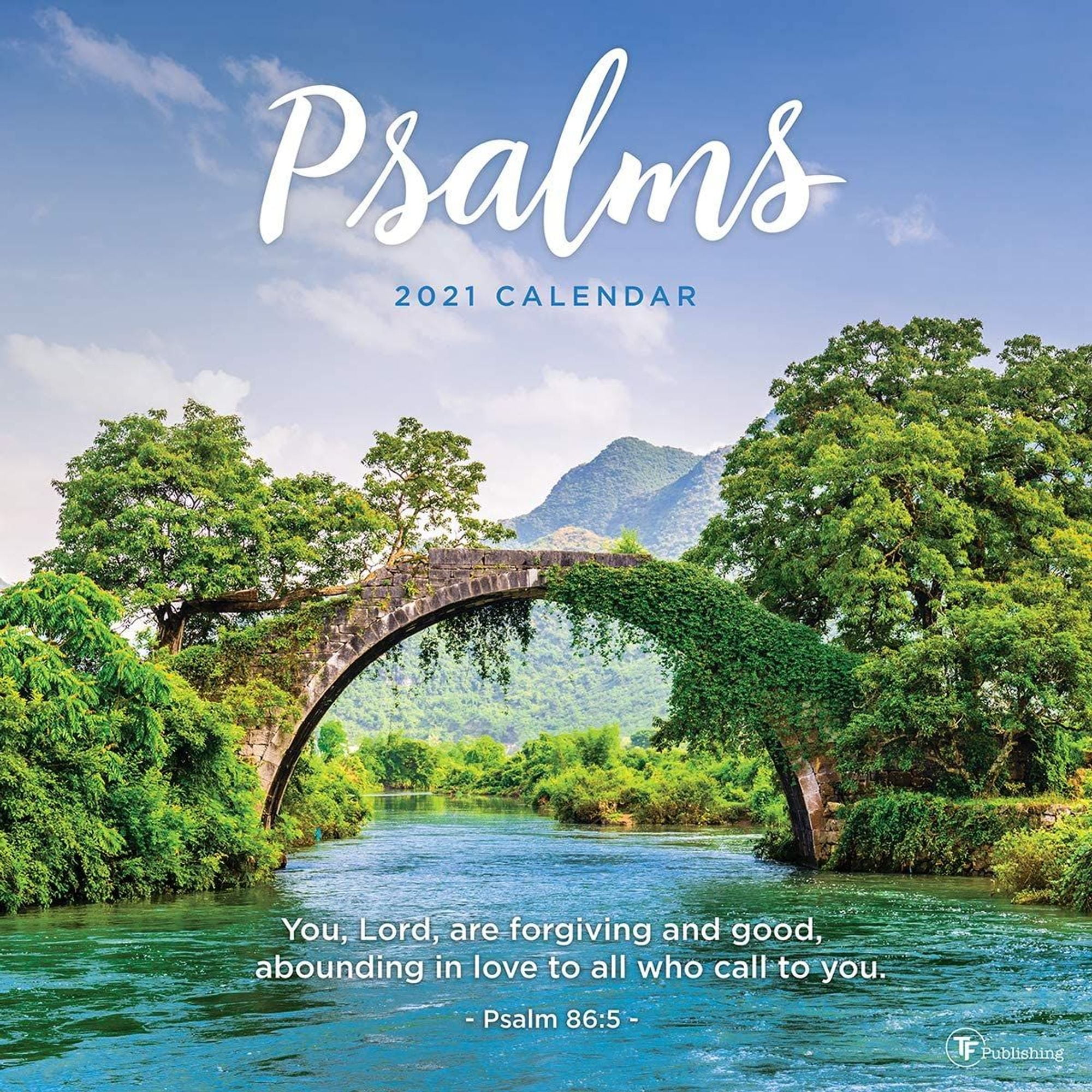 2021 Psalms 12x12 inch Wall Calendar