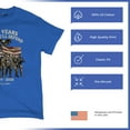 thumbnail image 6 of US Army 250 Years T-shirt American Military Veteran DD214 Patriotic Men's Tee, 6 of 7