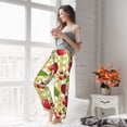 thumbnail image 6 of Picia Cherries and Ladybirds Womens Soft Woven Cotton Elastic Waistband Sleep Pajama Pant Lounge Sleep Pant With Pockets And Drawstring-XX-Large, 6 of 9