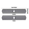 thumbnail image 4 of fastboy Flexible Sink Spatter Guard Food Grade Materials Lightweight And Easy To Store Wide Application gray 76*14.5cm 1Set, 4 of 6