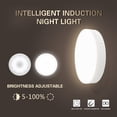 thumbnail image 4 of 2X Sensor de Movimiento PIR Luz de Noche LED Lámpara de Noche Regulable Recargable Por USB, Luz, 4 of 8