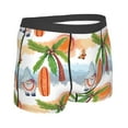 thumbnail image 3 of Balery Gnome and Surfing Men's Boxer Briefs, Soft and Breathable Cotton Underwear with nylon Waistband-Large, 3 of 9