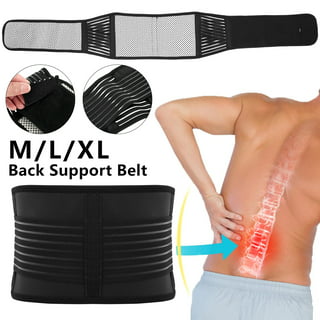 FEATOL Back Brace with Inflatable Pad for Men Women Lower Back Pain Relief Back  Support Belt for Work Heavy Lifting Breathable Lightweight Lumbar Support  Belt for Sciatica Scoliosis Herniated Disc XXL fits