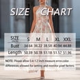thumbnail image 4 of Morttic Women's Floral Halter Sleeveless Chiffon A-Line Flowy Maxi Dress Elegant Waist-Up Big Swing Party Beach Sundress Pink，S, 4 of 4