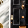 thumbnail image 3 of MOVTOTOP Zinc Alloy Door Knocker with Peephole for Front Door Security, 3 of 8
