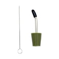thumbnail image 1 of Tetera con boquilla para café shamjiam acero inoxidable vertedor a prueba de goteo, 1 of 8