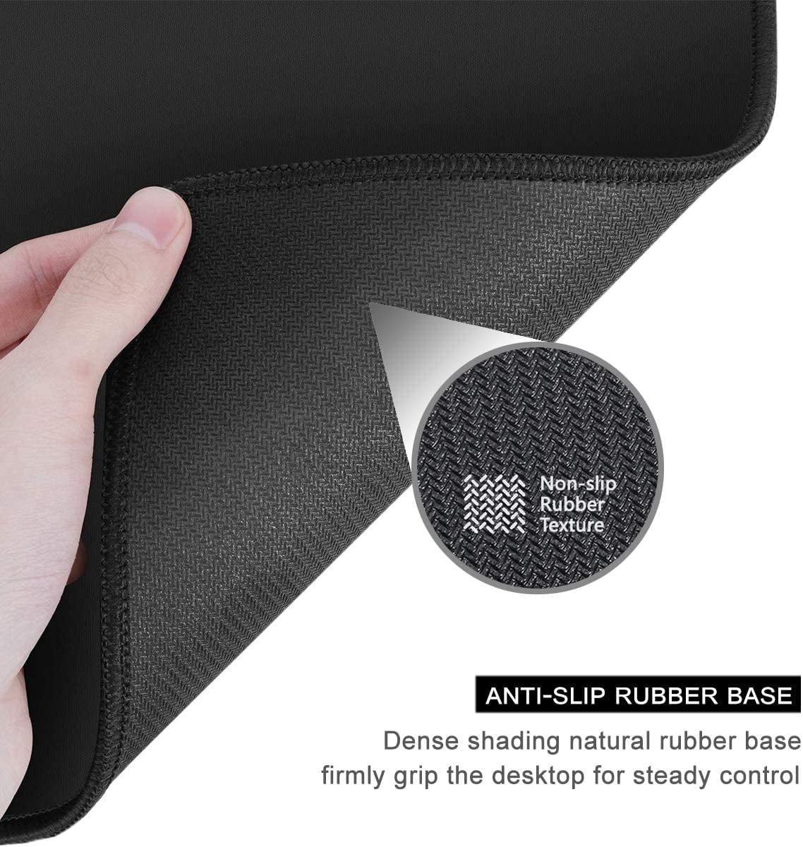 Desk Mat, Ultra Large Mouse Pad, XXL Gaming Mousepad, Pretty Desk Pad, Big Extended Full Size Desktop Desk Matt for Keyboard, Laptop & Computer, 35.5 x 15.7 in, Green Marble