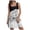 Grey, variant on Pimfylm Women's Summer Dresses 2025 Beach Casual Sleeveless Floral Print Tank Loose Sundress with Pocket White, L