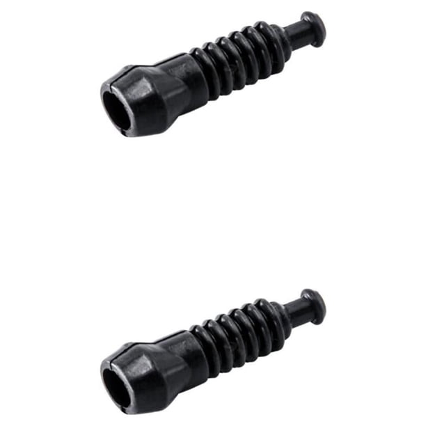 Sidaley Componente de carcasa de funda protectora de cable de coche, pieza de repuesto, cubierta de cables de rosca Universal, cubiertas de 2piezas