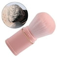 thumbnail image 3 of Brocha de maquillaje retráctil portátil, pequeña, para rubor, polvos sueltos e iluminador. Rosado, 3 of 9