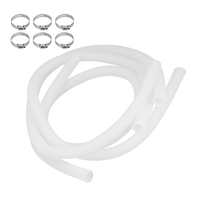 Pool Pump Hose, Durable 3Pcs Leak Proof Polyethylene Plastic Swimming Pool Hose For Swimming Pool For Outdoor