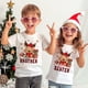 thumbnail image 1 of Camiseta con estampado de ciervo para niños, hermano mayor y hermana pequeña, fiesta de Navidad, atuendo para niños y niñas, camiseta de vacaciones para hermanos, camiseta de manga corta para niños, 1 of 5
