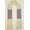 Yellow, variant on Ticking Stripe Kitchen Towel Boa / Scarf by Penny's Needful Things (Towel Color: White) (Blue)