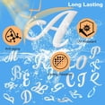 thumbnail image 3 of CHUNTIAN Letter Charms for Bogg Bag/Simply Southern Universal,Decorative Alphabet Insert Accessories for Bogg Rubber Beach Tote Bag,Your Name Initials or Word on Your Bogg Bag-M, 3 of 7