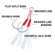 thumbnail image 2 of Señuelos de pesca blandos de pulpo de 11 cm y 22 g con anzuelo Crankbait cebo artificial (C), 2 of 6