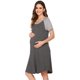 thumbnail image 2 of Camisón 3 en 1 para parto/trabajo/enfermería, bata de hospital de maternidad para mujer/ropa de dormir para lactancia Xemadio LRWJ050-8, 2 of 5