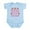 Sky Blue, variant on CafePress - Gigi's House Infant Bodysuit - Baby Light Bodysuit, Size Newborn - 24 Months