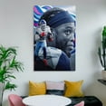 thumbnail image 6 of Derrick Henry Canvas Poster Wall Art Picture Painting Poster Canvas Print Posters Artworks Bedroom Living Room Decor 16x24inch(40x60cm), 6 of 6