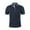 Navy, variant on Dagugfen Summer Shirts for Men Button Lapel V Neck Short Sleeve Casual Work Basic Tee Shirts Solid Color