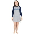 thumbnail image 3 of Harry Potter Nightgown Girls' Hogwarts House Long Sleeve Raglan Pajama - Gryffindor, Hufflepuff, Ravenclaw, Slytherin, 3 of 6