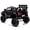 Black, variant on iYofe 24V 2 Seater Ride on Car Truck for Kids, Kids' Electric Vehicles W/ Parent Control, Bluetooth, Led Lights, 24 Volt Ride on Toys for Boys Girls, Kids Cars to Drive Four Wheelers Battery Powered