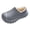 Grey, variant on Fleece Lined Waterproof EVA Backless Mule Clogs for Women Garden Shoes Chunky Anti-Slip Winter Warm Slip on Slippers House Snow Booties Indoor Outdoor Cold Weather
