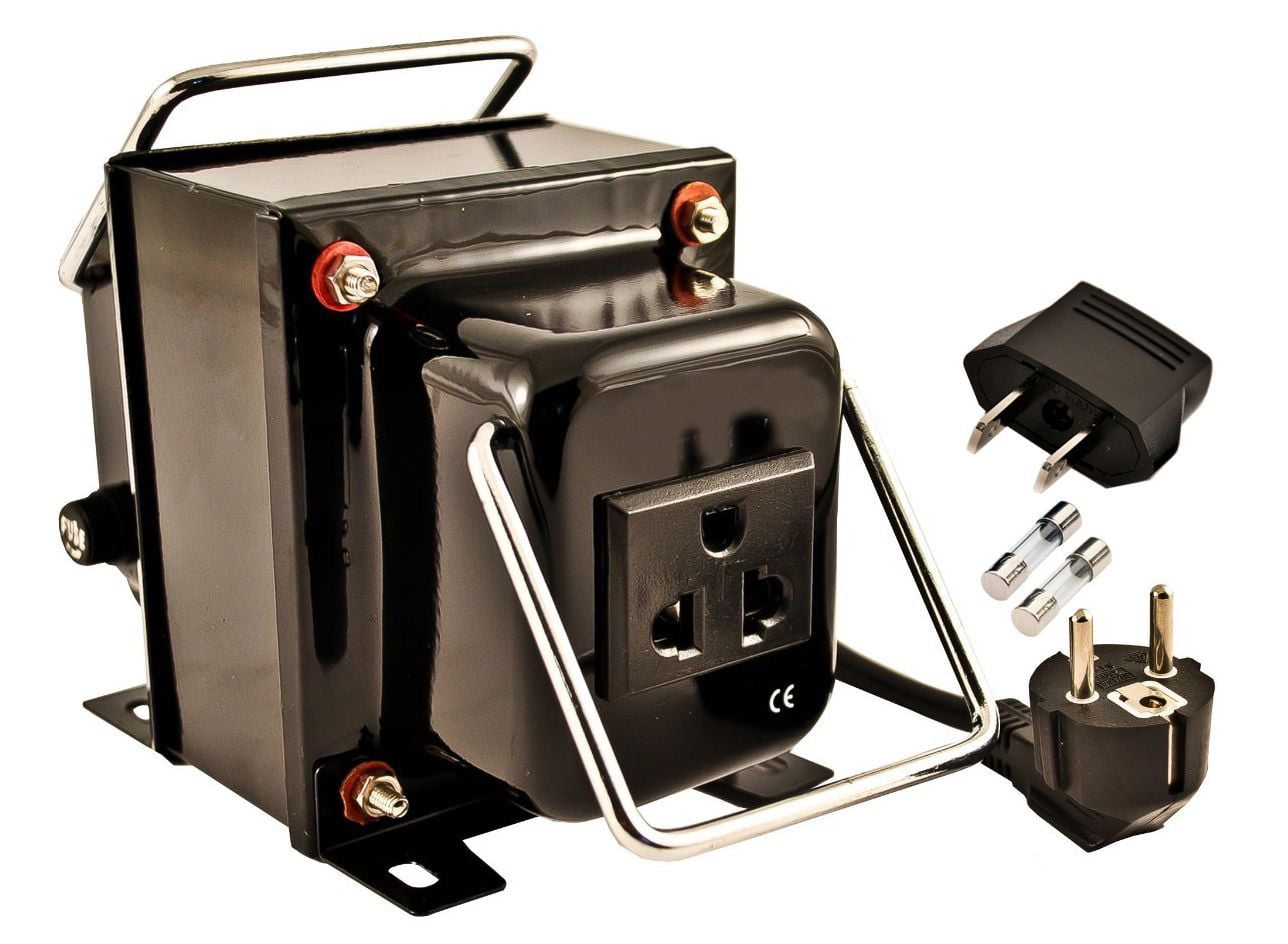 Convertisseur De Tension PYLE PVTC320U Step Up/Down 220V-110V - 3 Prises + USB - Testé Occasion