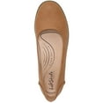 thumbnail image 3 of LifeStride Womens Nonchalant Faux Leather Slip On Ballet Flats, 3 of 3