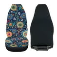 thumbnail image 4 of Binienty Boho Mandala Car Seat Cover for Front Seats Floral Automotive Seat Covers Accessories for Girly Women Breathable Front Carseat Bucket Cover Pack of 2, 4 of 7