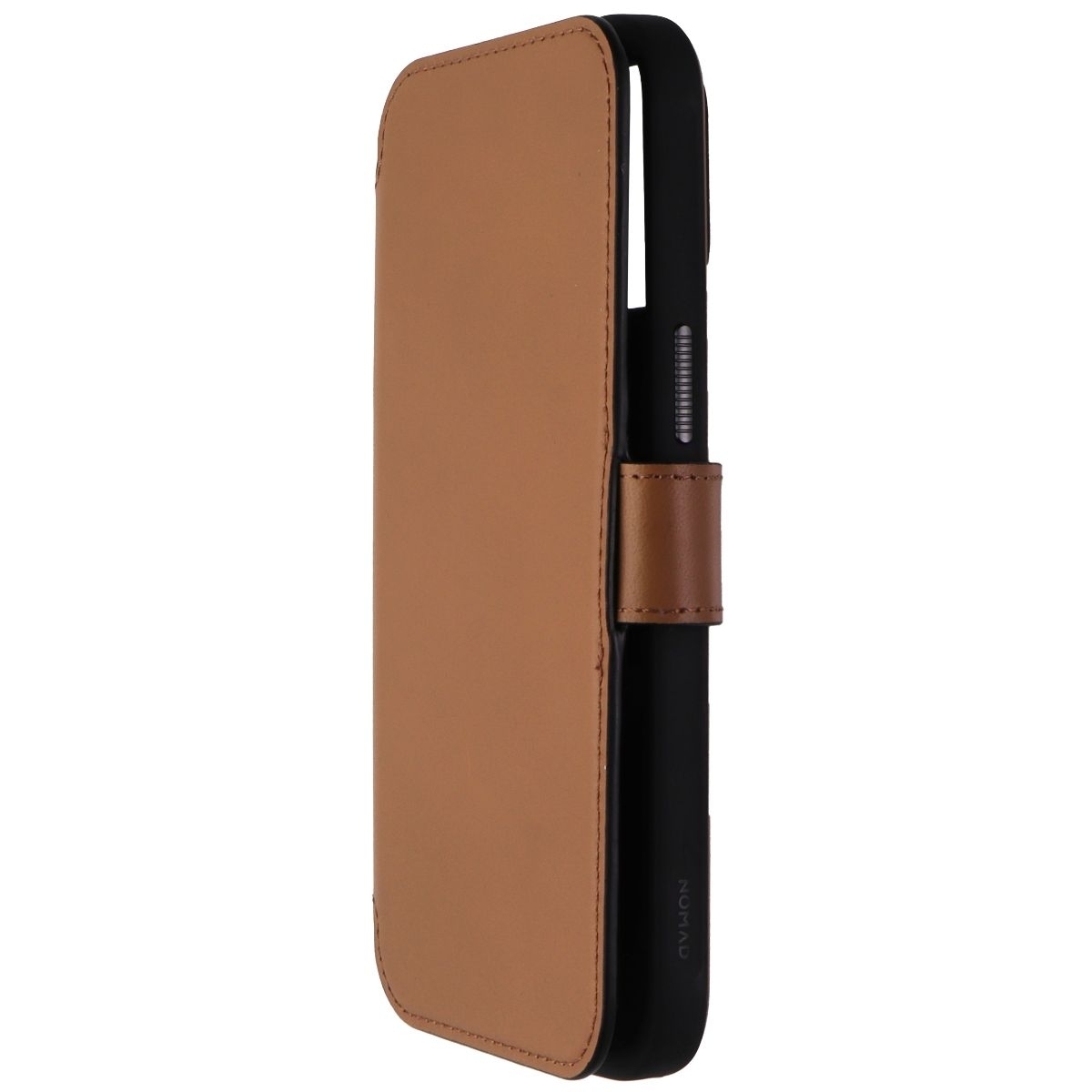 Nomad Leather Folio Case, MagSafe, iPhone 15 Pro Max - Tan