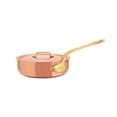 thumbnail image 2 of Mauviel M'Heritage M'200 B 3.3 Quart Saute Pan With Lid, Brass Handle, 2 of 6