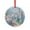 Pattern-3, variant on Glass Christmas Ornament Fishing Boats Leaving The Harbor Round Glass Christmas Ornaments Sailing Ship Sailboat Travel History for Home Office Xmas Tree Decor