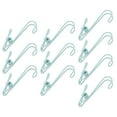 thumbnail image 4 of MasteelfCA 10PCS Simple Colored Plastic-coated Clip with Hook Multi-function Clothes Pin M, 4 of 8