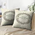 thumbnail image 3 of LALILO Throw Pillow Covers Vintage With Damask Retro Vintage Cushion Cover 18" x 18", 2 Pack, 3 of 6